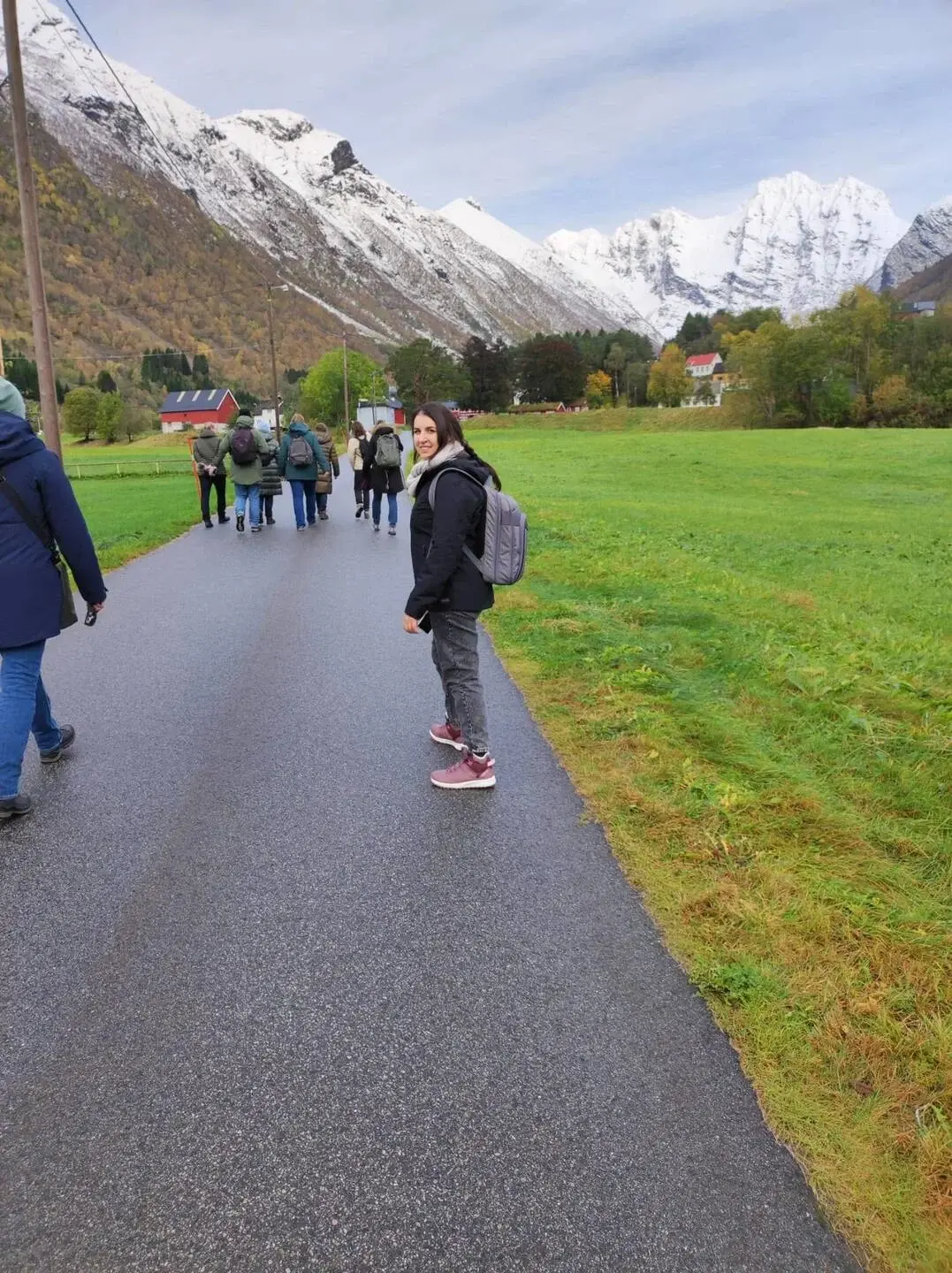 Sabrina in Hjørundfjorden