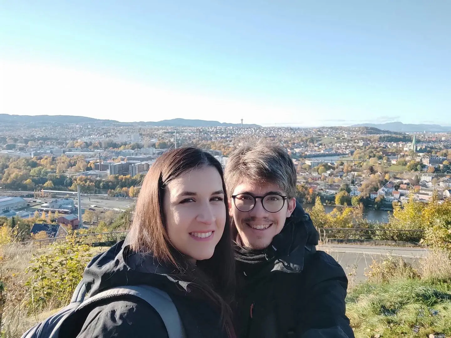 The couple in Trondheim