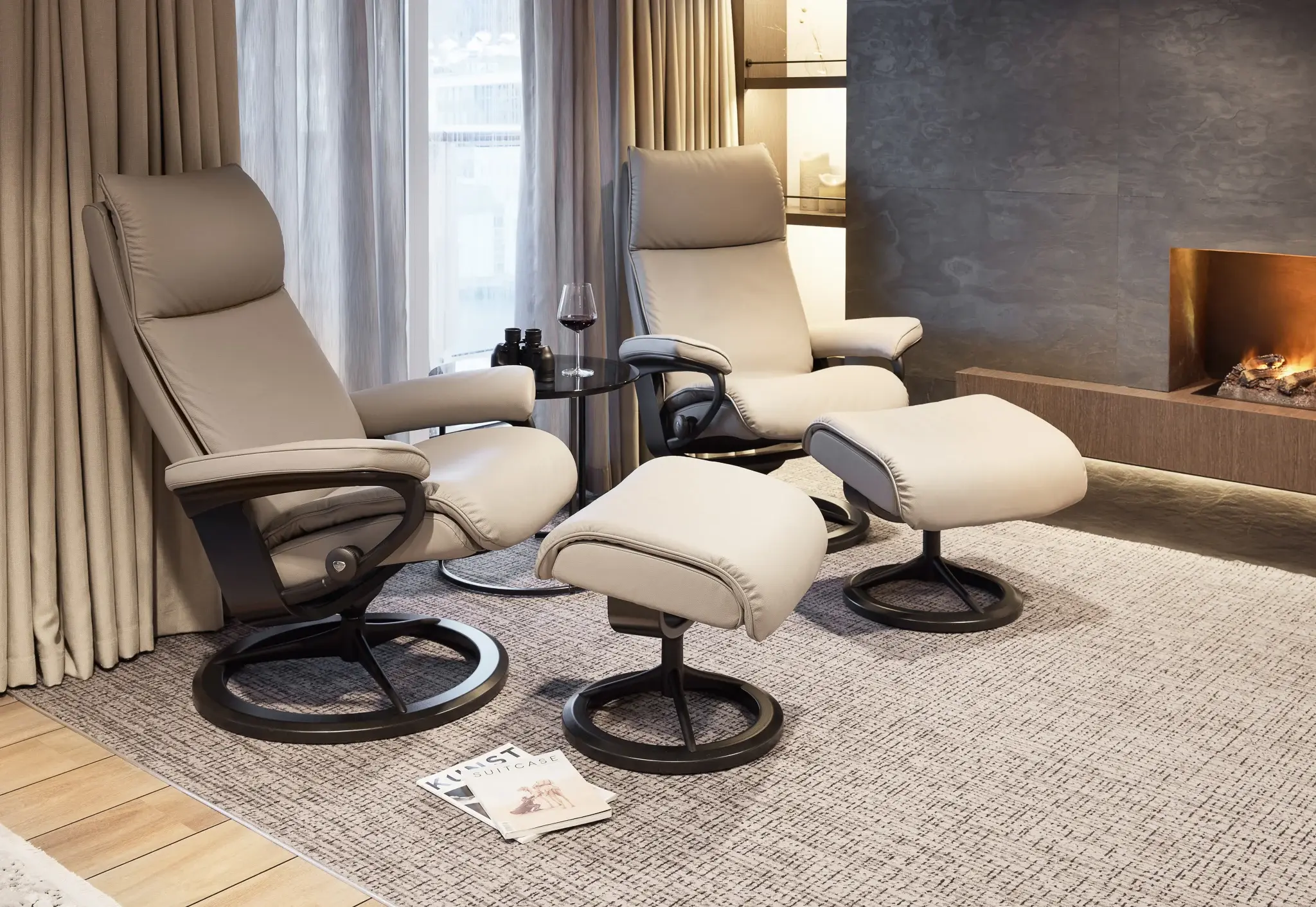 Recliners in the Lighthouse Suite