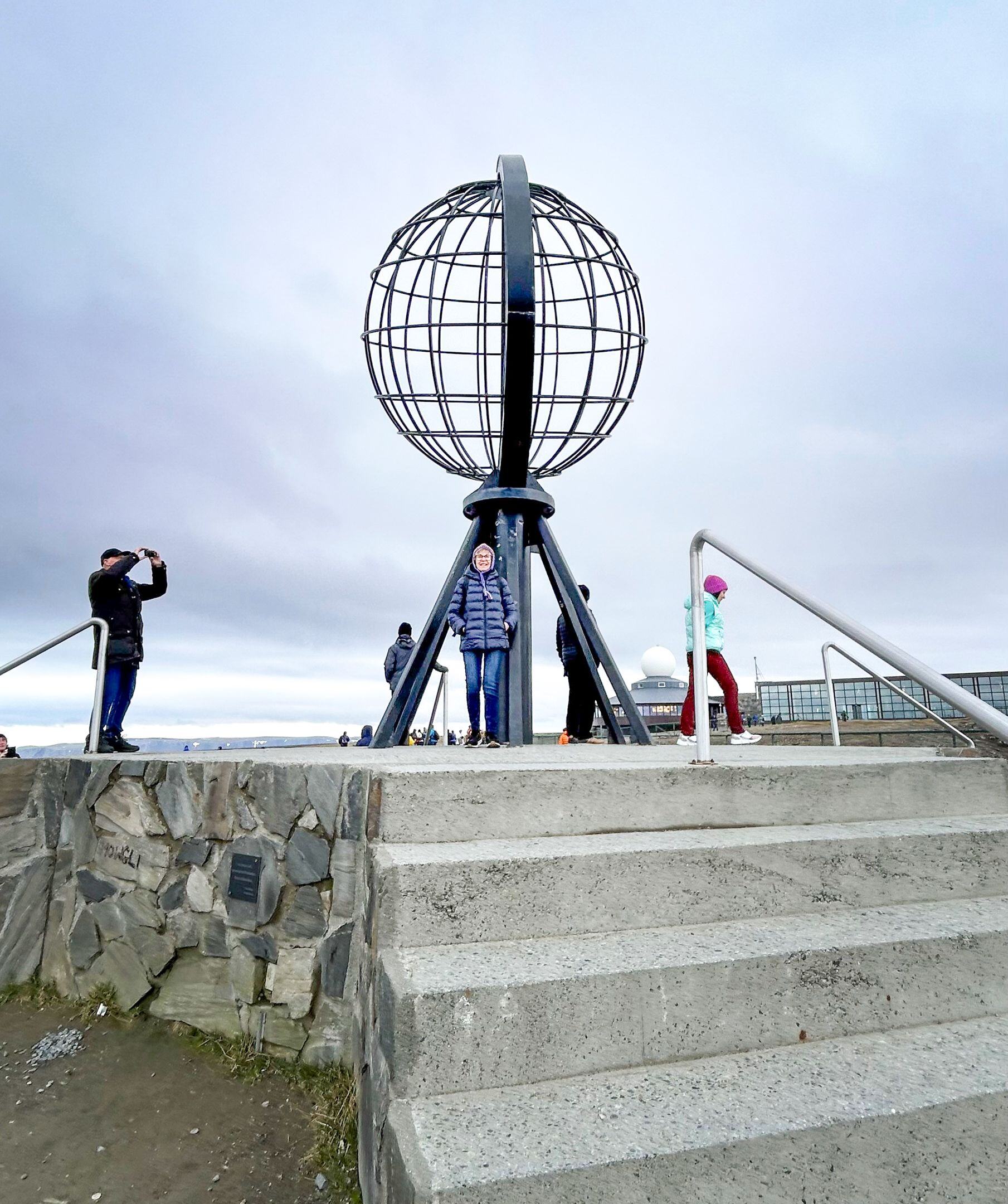 Leigh at the North Cape 