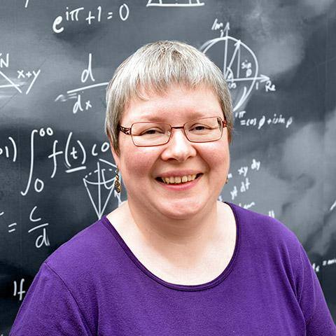 Anne Bruvold at the science center in Tromsø