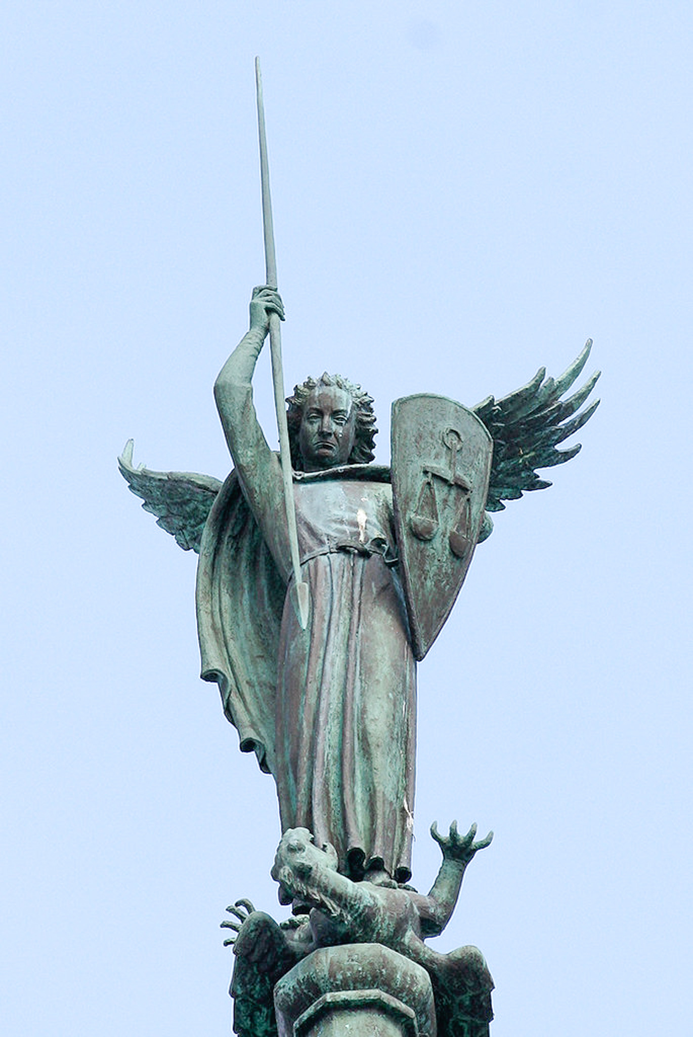 Sculpture of St. Michael