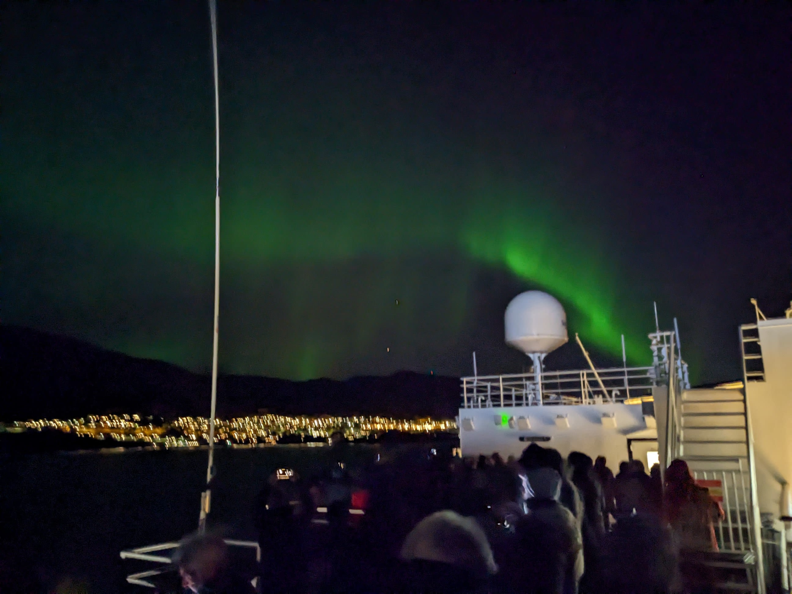 Northern Lights onboard Havila Voyages