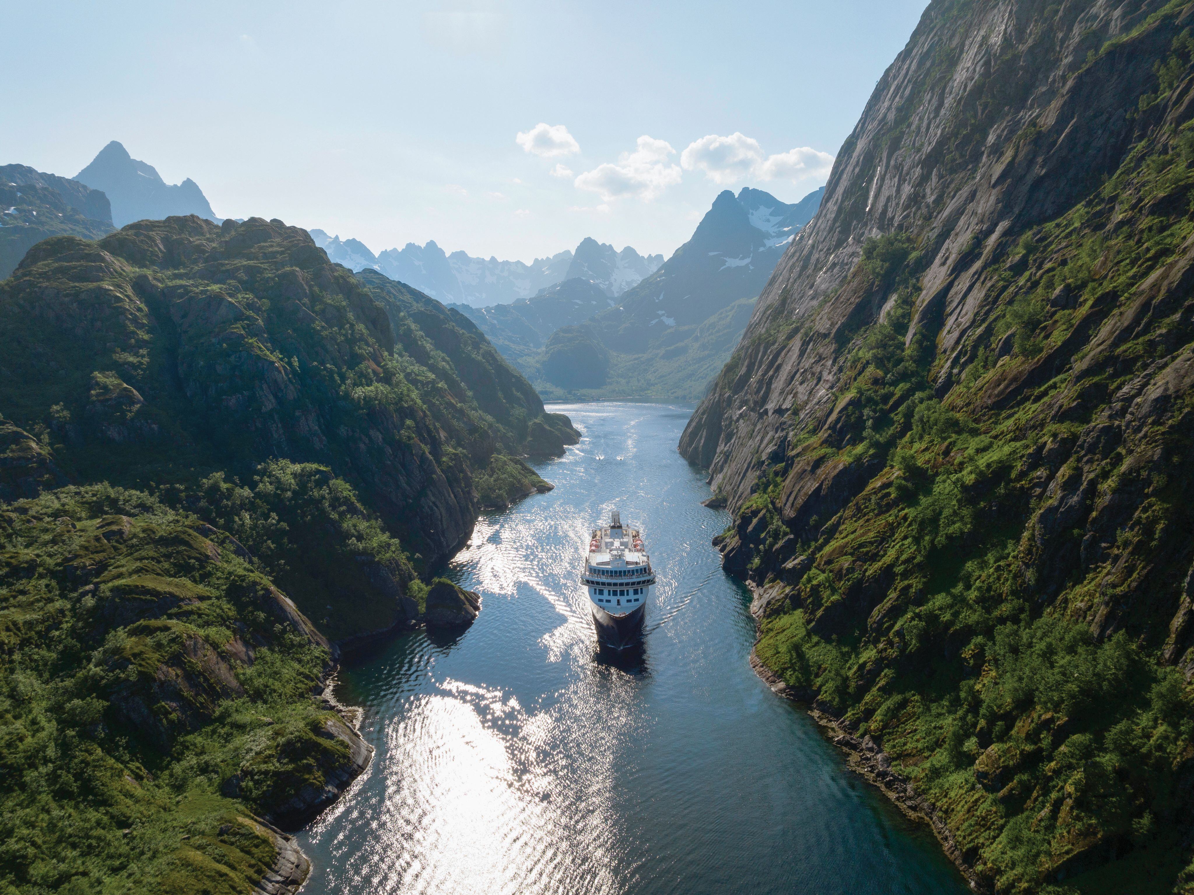 Havila Voyages in Trollfjord